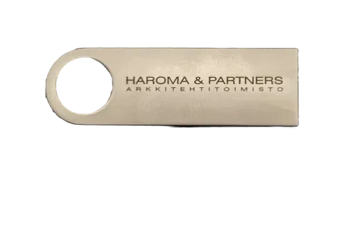 Laser-engraved memory stick