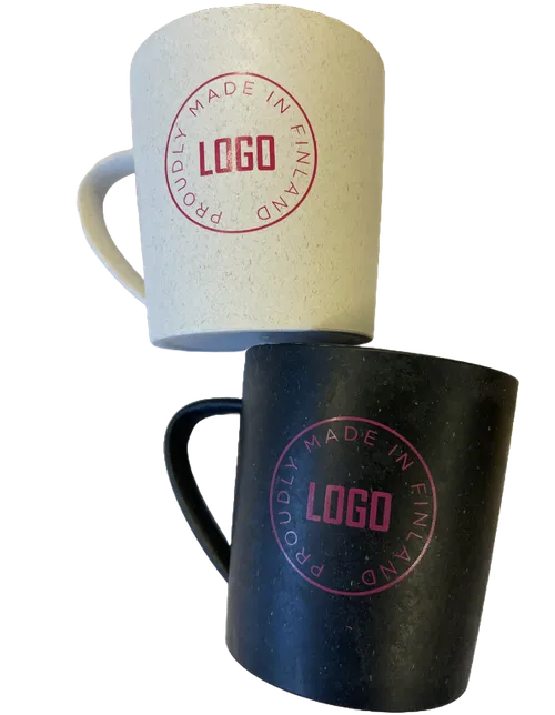 Pad-printed mug