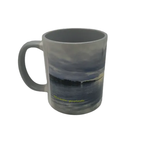 Logopainettu muki